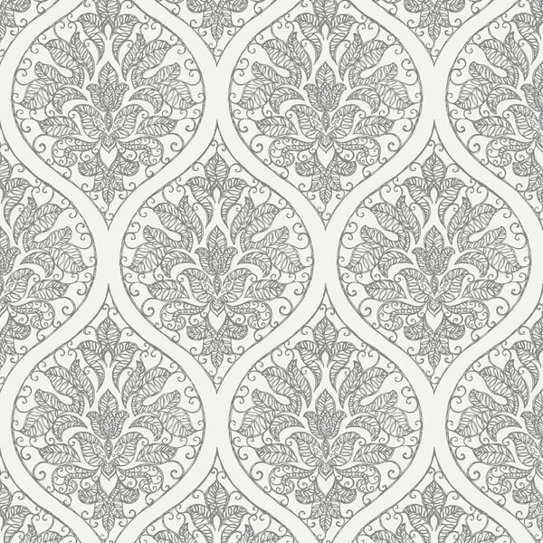 Galerie Wallpaper Product code: 7002 - Emporium Wallpaper Collection - Cream Silver Colours -  