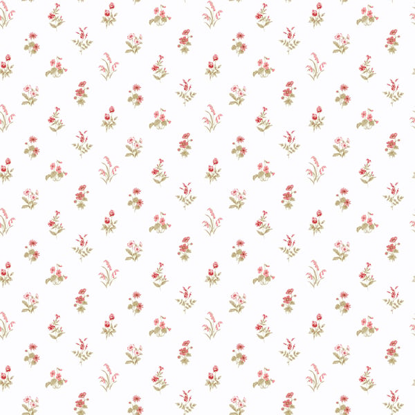Galerie Wallpaper Product code: PF38168 - Pretty Prints Wallpaper Collection - Cream, Red, Yellow-Green, Ochre Colours -  