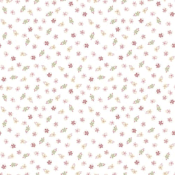 Galerie Wallcoverings Product Code 14844 - Little Explorers 2 Wallpaper Collection - Pink Colours - Surround yourself with an intricate, nature inspired wallpaper. It has a homely but crisp design, therefore perfect for introducing to rooms where you want a playful and friendly mood. The five leaf flower design sits evenly distributed on a light matte background, resulting in a design that is comforting and interesting in equal amounts. This beautiful design is sure to add a light touch to any interior scheme.  Design