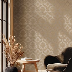 Galerie Wallcoverings Product Code: 25728 - Classic Italian Wallpaper Collection Galerie Wallcoverings Product Code 25728 - Classic Italian Wallpaper Collection - Beige Colours - Damasco Imperiale Design