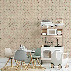 Galerie Wallcoverings Product Code 26838 - Great Kids Wallpaper Collection -  Watercolor Dots Design