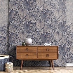 Galerie Wallcoverings Product Code 26942 - Julie Feels Home Wallpaper Collection -  Monstera Design