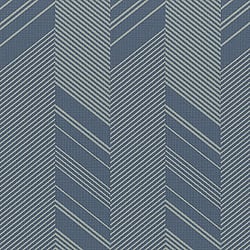 Galerie Wallcoverings Product Code 30807 - Montego Wallpaper Collection - Blue Gold Colours - Abstract Chevron Design