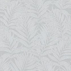 Galerie Wallcoverings Product Code 34005 - Hotel Wallpaper Collection - Grey, White, Cream Colours - Botanical leaves design Design