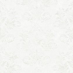 Galerie Wallcoverings Product Code 34010 - Hotel Wallpaper Collection - White Colours - A textured damask Design
