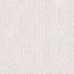 Galerie Wallcoverings Product Code 34043 - Hotel Wallpaper Collection - Rose, White Colours - A geometric texture design Design