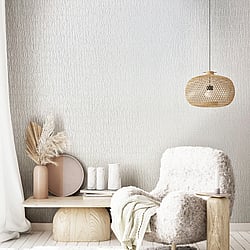 Galerie Wallcoverings Product Code 34501 - Kumano Wallpaper Collection - White Colours - Ruche Silk Design