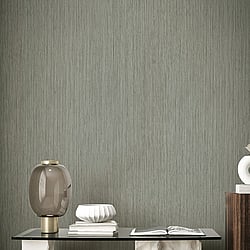 Galerie Wallcoverings Product Code 35989 - Ornamenta Wallpaper Collection - Silver Grey Colours - Stripe Texture Design