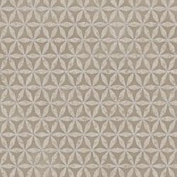 Galerie Wallcoverings Product Code 58101 - Geo Wallpaper Collection - Gold Pearl Colours - Geo Flower Design