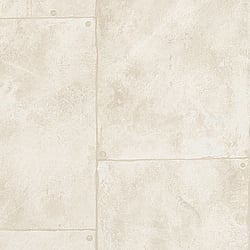 Galerie Wallcoverings Product Code 59331 - Loft Wallpaper Collection - Cream Beige Taupe Colours - Matte Tile Design