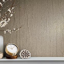 Galerie Wallcoverings Product Code 63415 - Natural Opulence Wallpaper Collection - Gold Colours - Crushed Design