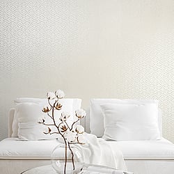 Galerie Wallcoverings Product Code 64651 - Slow Living Wallpaper Collection - Linen White Colours - Soul Linen White Design
