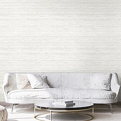 Galerie Wallcoverings Product Code 64942 - Feel Wallpaper Collection - Light grey Off White Light Cream Colours - Horizontal Leaf Design
