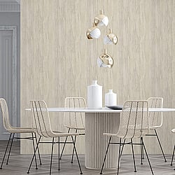 Galerie Wallcoverings Product Code 65035 - Feel Wallpaper Collection - Beige Cream Brown Orange Colours - Wooden Design