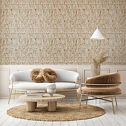 Galerie Wallcoverings Product Code 65313 - Salt Wallpaper Collection - Cinnamon Colours - Calma Design