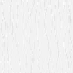 Galerie Wallcoverings Product Code 6813-10 - Home Wallpaper Collection - White Colours - Wave Modern Design