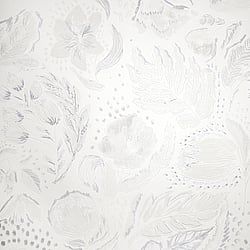 Galerie Wallcoverings Product Code 81336 - Pepper Wallpaper Collection - Sea Salt Colours - Wild Garden Design