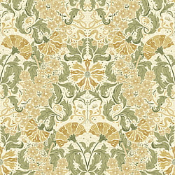 Galerie Wallcoverings Product Code 83117 - Hjarterum Wallpaper Collection - Cream Olive Beige Colours - Öjvind Design