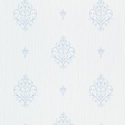 Galerie Wallcoverings Product Code 91808 - Neapolis 3 Wallpaper Collection - Light Blue Colours - Medallion Uno Design