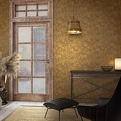 Galerie Wallcoverings Product Code 91927 - Energy Wallpaper Collection - Gold Colours - Clay Design