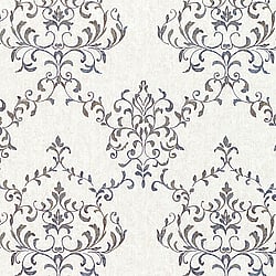 Galerie Wallcoverings Product Code 93007 - Neapolis 3 Wallpaper Collection - Silver Colours - Neapolis Damask Design