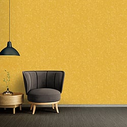 Galerie Wallcoverings Product Code AC60028 - Absolutely Chic Wallpaper Collection - Yellow Colours - Distressed Geometric Texture Design