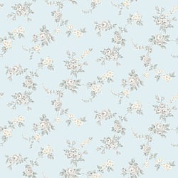 Galerie Wallcoverings Product Code AF37706 - Abby Rose 4 Wallpaper Collection - Turquoise Grey Colours - Chic Rose Design