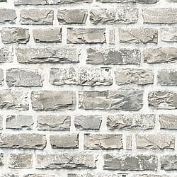 Galerie Wallcoverings Product Code BB51122 - The Bricks And More Wallpaper Collection - Beige Multi-Colour Grey Colours - Stone Symphony Motif Design