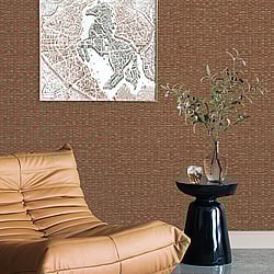 Galerie Wallcoverings Product Code: DC30031 - Designer Colours Wallpaper Collection Galerie Wallcoverings Product Code DC30031 - Designer Colours Wallpaper Collection - Orange Colours - Staggered Stripe Design