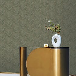 Galerie Wallcoverings Product Code: DC30093 - Designer Colours Wallpaper Collection Galerie Wallcoverings Product Code DC30093 - Designer Colours Wallpaper Collection - Green Colours - Feather Print Design