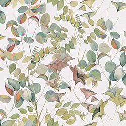 Galerie Wallcoverings Product Code: DW2004 - Designer Walls Wallpaper Collection Galerie Wallcoverings Product Code DW2004 - Designer Walls Wallpaper Collection - White Colours - Nature Leaves Design
