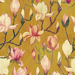 Galerie Wallcoverings Product Code: DW2016 - Designer Walls Wallpaper Collection Galerie Wallcoverings Product Code DW2016 - Designer Walls Wallpaper Collection - Ochre Colours - Magnolia Design