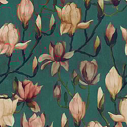 Galerie Wallcoverings Product Code: DW2017 - Designer Walls Wallpaper Collection Galerie Wallcoverings Product Code DW2017 - Designer Walls Wallpaper Collection - Heron Green Colours - Magnolia Design