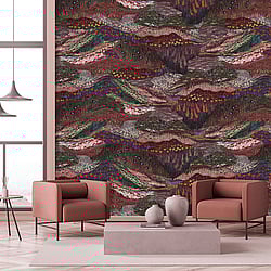 Galerie Wallcoverings Product Code: DW2026 - Designer Walls Wallpaper Collection Galerie Wallcoverings Product Code DW2026 - Designer Walls Wallpaper Collection - Burgundy Colours - Livelliuniti Design