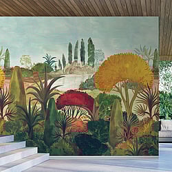 Galerie Wallcoverings Product Code: DW2028 - Designer Walls Wallpaper Collection Galerie Wallcoverings Product Code DW2028 - Designer Walls Wallpaper Collection - multicolour Colours - Botanical Landscape Design