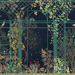 Galerie Wallcoverings Product Code: DW2032 - Designer Walls Wallpaper Collection Galerie Wallcoverings Product Code DW2032 - Designer Walls Wallpaper Collection - Midnight Blue Colours - Greenhouse Design