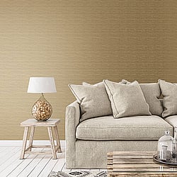 Galerie Wallcoverings Product Code DWP0230-08 - Emporium Wallpaper Collection - Gold Colours - Metallic Plain Design