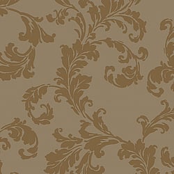 Galerie Wallcoverings Product Code DWP0250-07 - Emporium Wallpaper Collection - Gold Colours - Acanthus trail Design