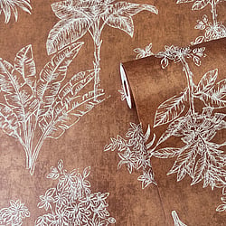 Galerie Wallcoverings Product Code DWP0361-07 - Zen Wallpaper Wallpaper Collection -  Floating Foliage Design