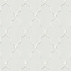 Galerie Wallcoverings Product Code ES31119 - Escape Wallpaper Collection - Grey, White, Black Colours - Trellis Design
