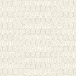 Galerie Wallcoverings Product Code F-VL6001 - Lustre Wallpaper Collection - White Colours - Geo Arch Design