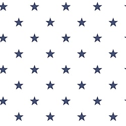 Galerie Wallcoverings Product Code G23101 - Deauville Wallpaper Collection - Navy Blue White Colours - Deauville Star Design