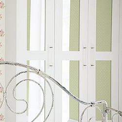 Galerie Wallcoverings Product Code G23304 - Country Cottage Wallpaper Collection - Green Colours - Polka Dot Design