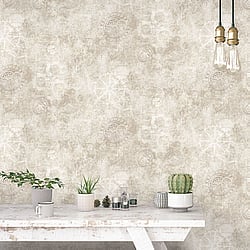 Galerie Wallcoverings Product Code G56222 - Nostalgie Wallpaper Collection - Beige Colours - Gears Design