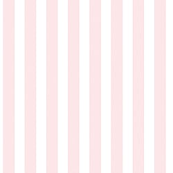 Galerie Wallcoverings Product Code G56518 - Just 4 Kids 2 Wallpaper Collection - Pink White Colours - Regency Stripe Design