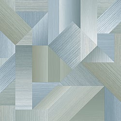 Galerie Wallcoverings Product Code G56627 - Texstyle Wallpaper Collection - Mixed Greens Colours - Shape Shifter Design