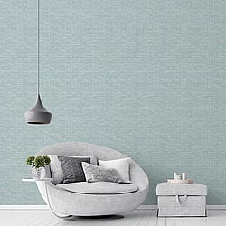 Galerie Wallcoverings Product Code G56634 - Texstyle Wallpaper Collection - Greens Colours - Woven Weave Texture Design