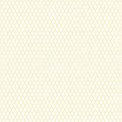 Galerie Wallcoverings Product Code G56658 - Small Prints Wallpaper Collection - Yellow Cream Grey Silver Colours - Double Links Design