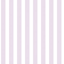 Galerie Wallcoverings Product Code G78402 - Tiny Tots 2 Wallpaper Collection - Light Purple Colours - Regency Stripe Design