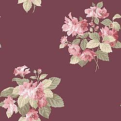 Galerie Wallcoverings Product Code G78496 - Secret Garden Wallpaper Collection -  Classic Bouquet Design